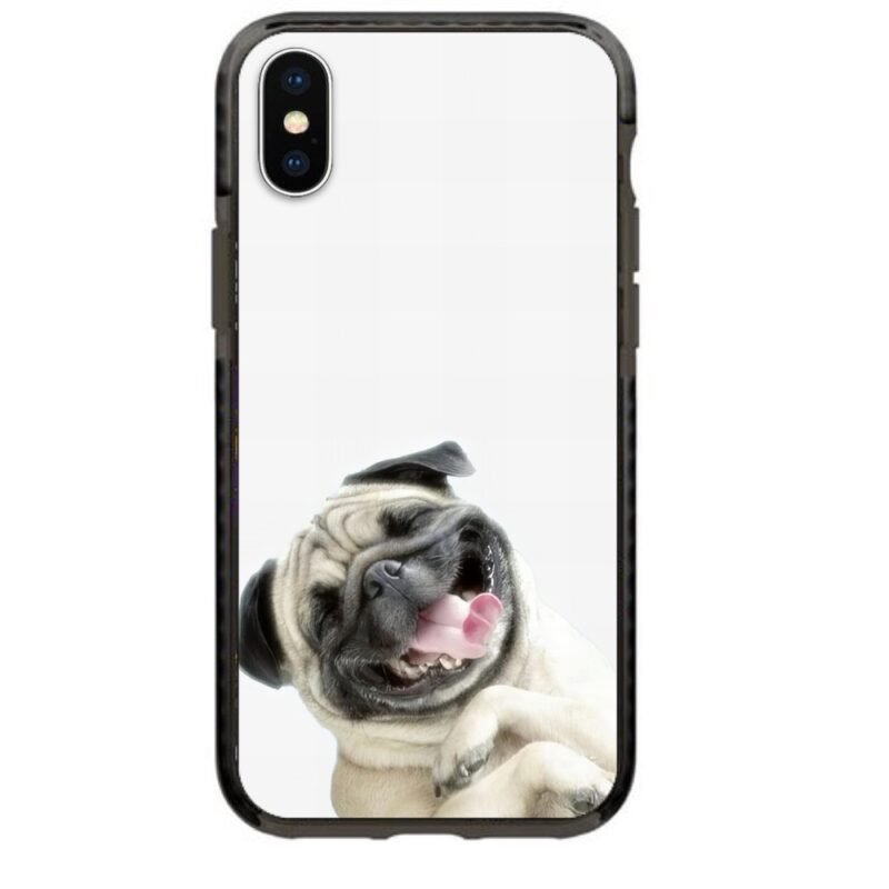 Cute pug θήκη κινητού 91921 γιά iPhone Xs Max
