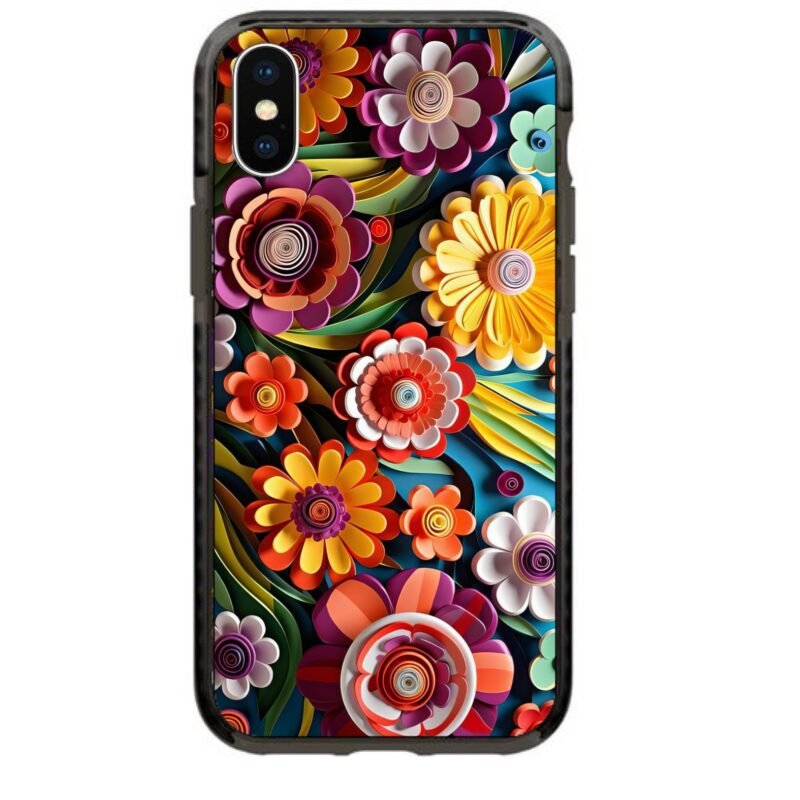 Flowers θήκη κινητού 91972 γιά iPhone Xs Max