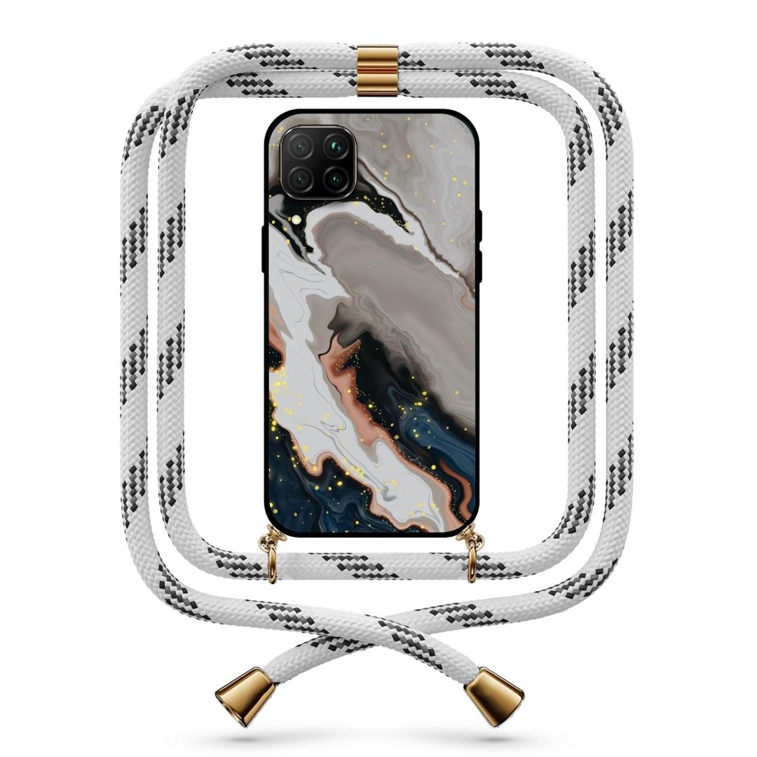 Gentle wind θήκη με κορδόνι & σχέδιο 9750 για Huawei P40 Lite