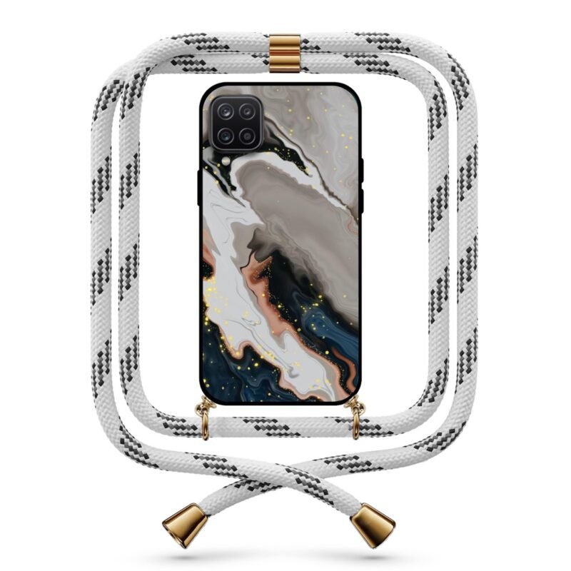 Gentle wind θήκη με κορδόνι & σχέδιο 9750 για Galaxy A12