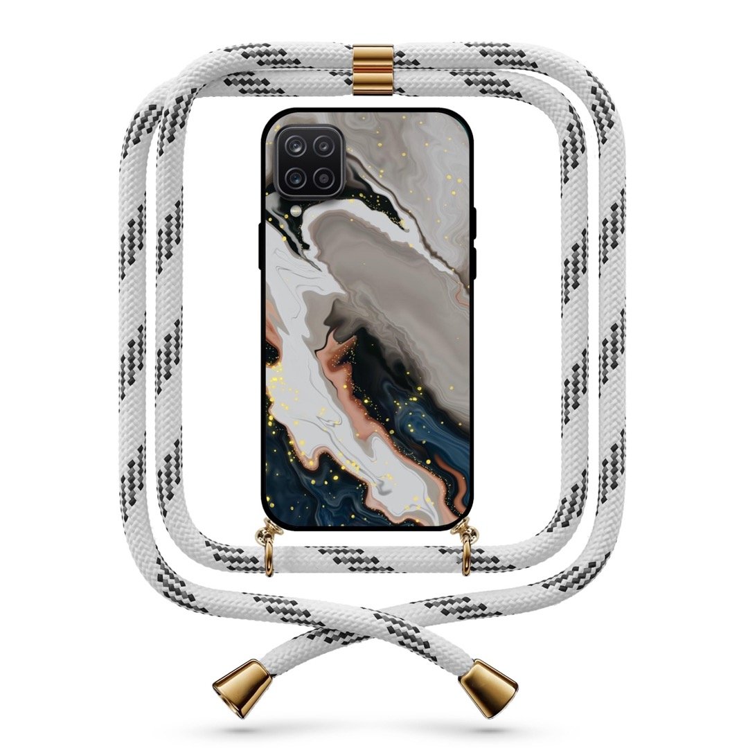 Gentle wind θήκη με κορδόνι & σχέδιο 9750 για Galaxy A12