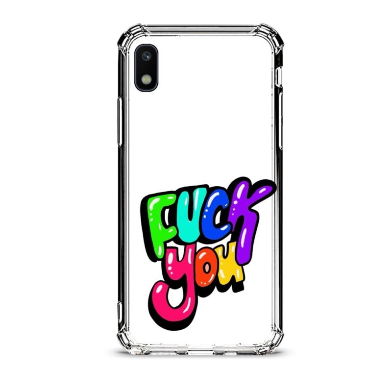 F*ck you θήκη διάφανη & σχέδιο  d1055 γιά Galaxy A10