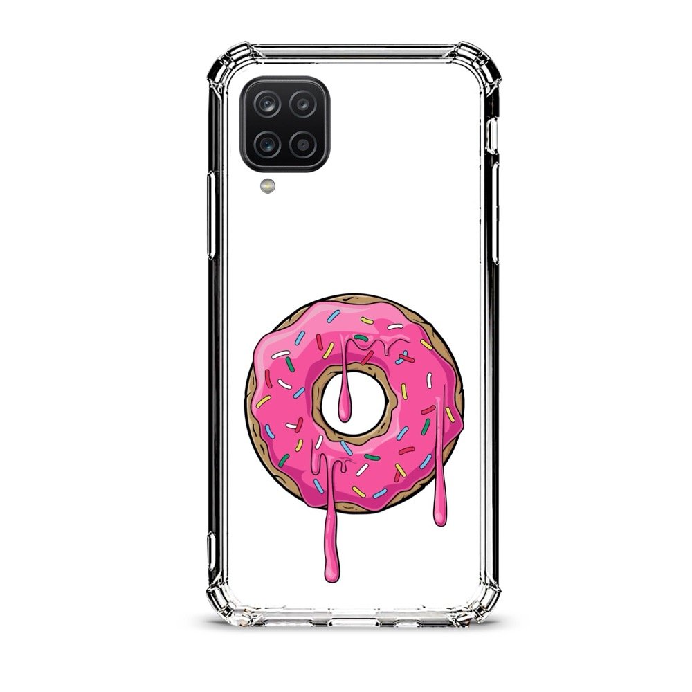 Donut θήκη διάφανη & σχέδιο  d1038 γιά Galaxy A12