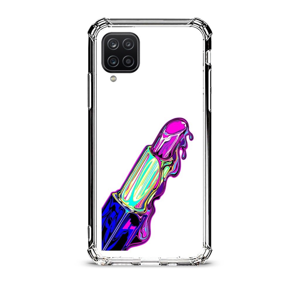 Lipstick θήκη διάφανη & σχέδιο  d1059 γιά Galaxy A12