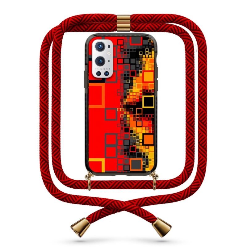 Shapes θήκη με κορδόνι & σχέδιο 9878 για Oneplus 9