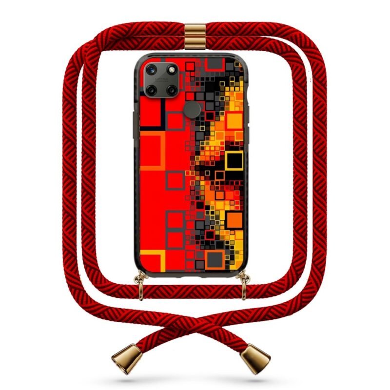 Shapes θήκη με κορδόνι & σχέδιο 9878 για Realme C25Y