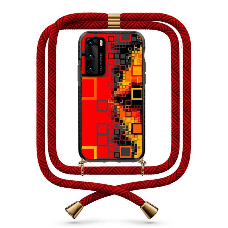 Shapes θήκη με κορδόνι & σχέδιο 9878 για Huawei P40