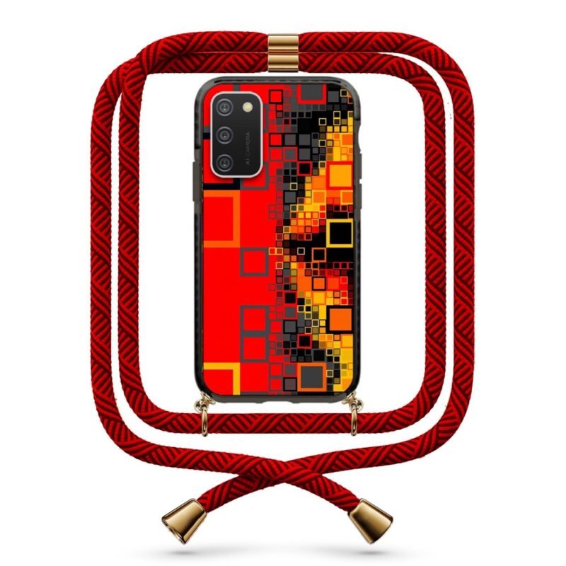 Shapes θήκη με κορδόνι & σχέδιο 9878 για Galaxy A02S