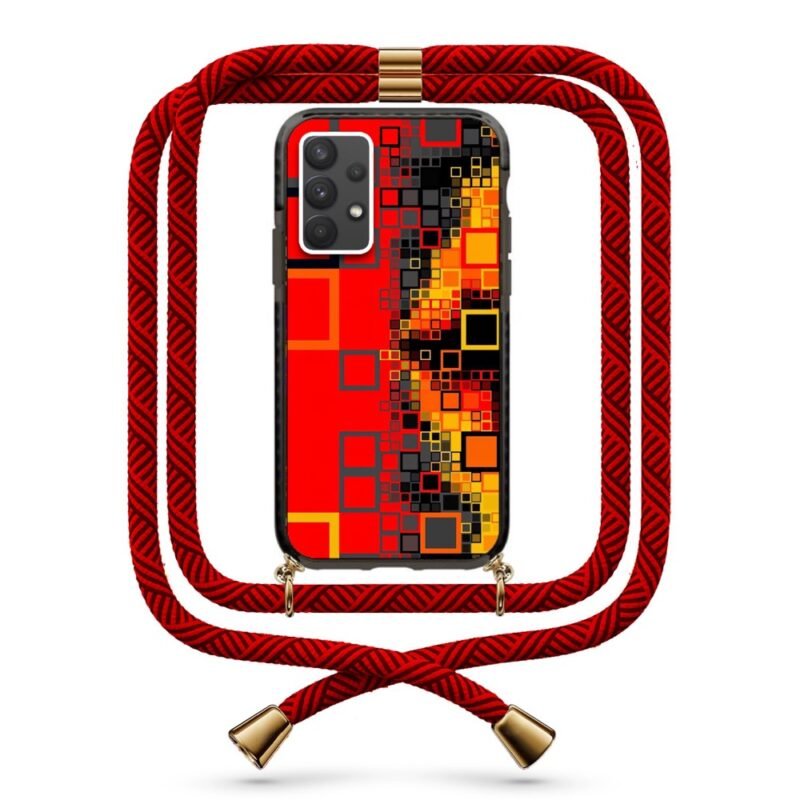 Shapes θήκη με κορδόνι & σχέδιο 9878 για Galaxy A32 4G
