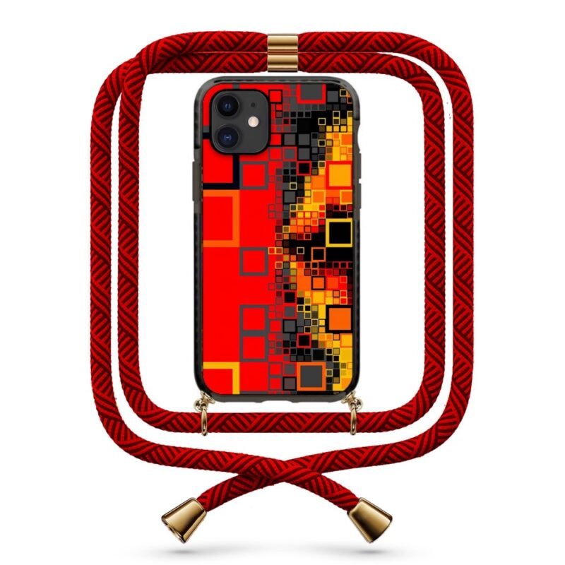 Shapes θήκη κινητού με κορδόνι 9878 γιά iPhone 12