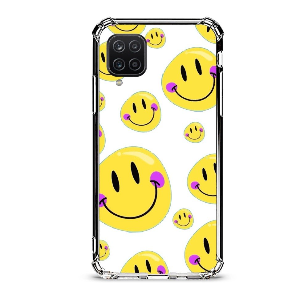 Smilies θήκη διάφανη & σχέδιο  d1076 γιά Galaxy A12