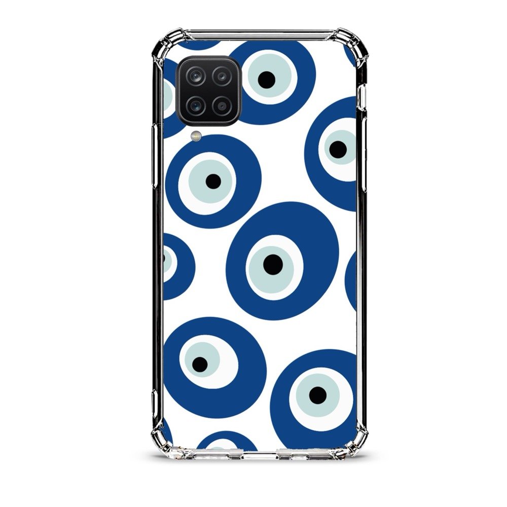 Evil eye θήκη διάφανη & σχέδιο  d1085 γιά Galaxy A12
