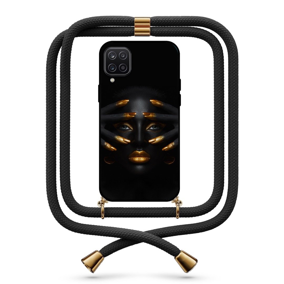 Shadow girl θήκη με κορδόνι & σχέδιο 9753 για Galaxy A12