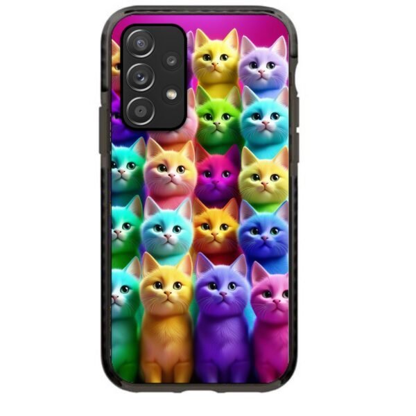 Colorful cats θήκη κινητού 91648 γιά Galaxy A52