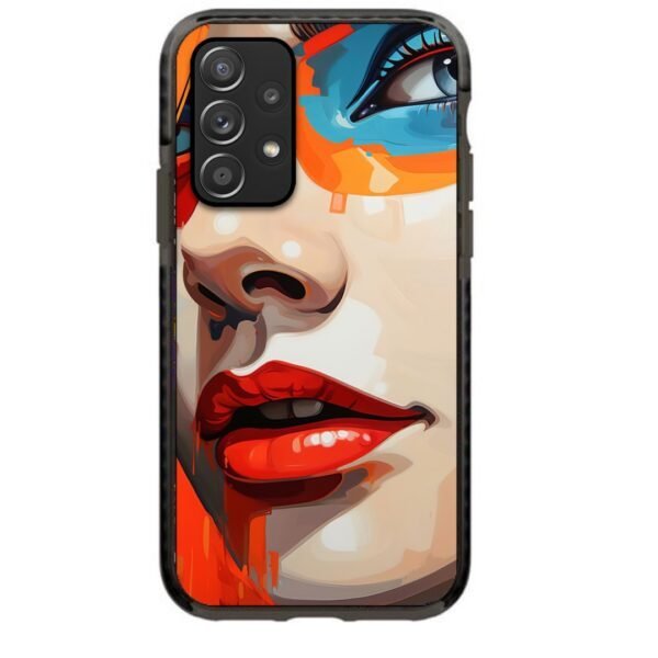 Colorful face girl θήκη κινητού 91740 γιά Galaxy A52