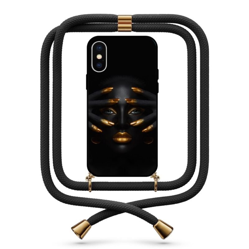 Shadow girl θήκη κινητού με κορδόνι 9753 γιά iPhone X/XS