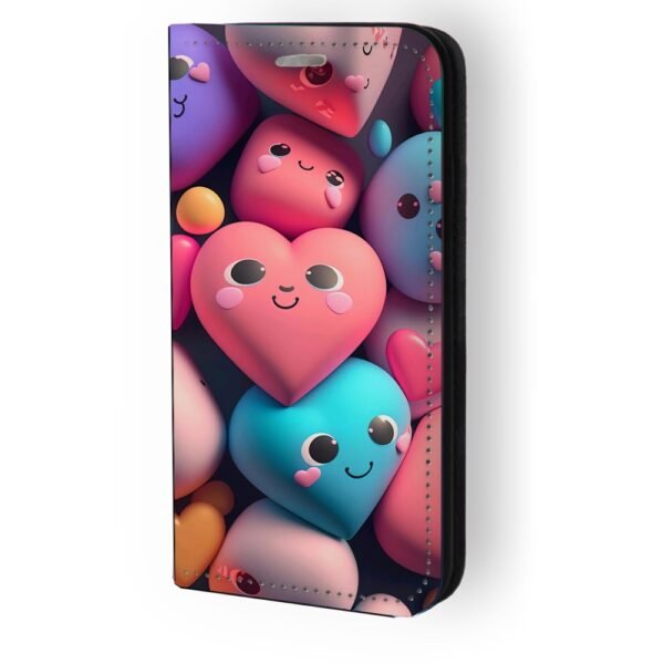 Θήκη book με σχέδιο hearts 91608 για iPhone 12/12 Pro