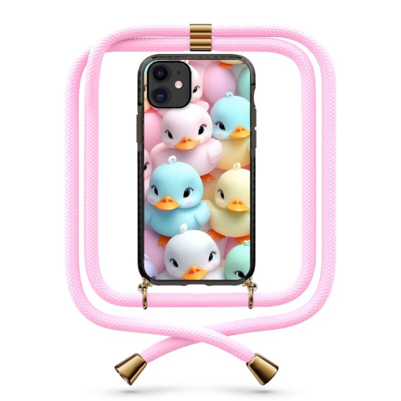 Ducks θήκη κινητού με κορδόνι 9822 γιά iPhone 12