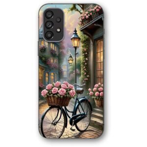 Flower bicycle θήκη κινητού 91345 για Galaxy A53 5G