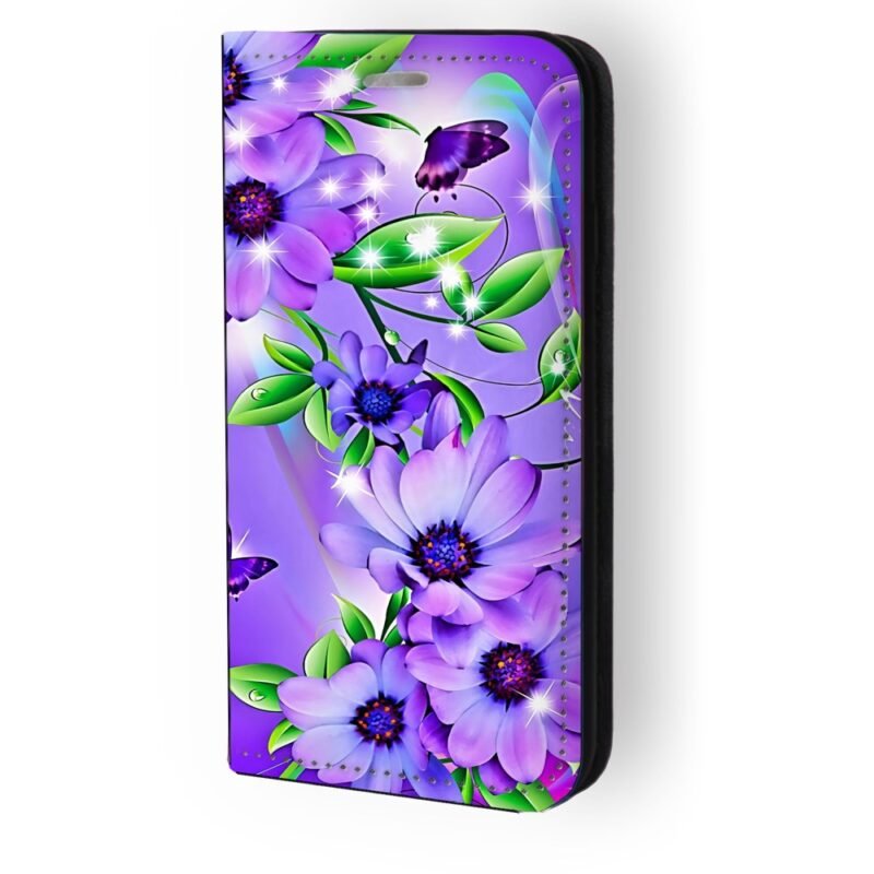 Θήκη book με σχέδιο flowers 91619 για Galaxy A52