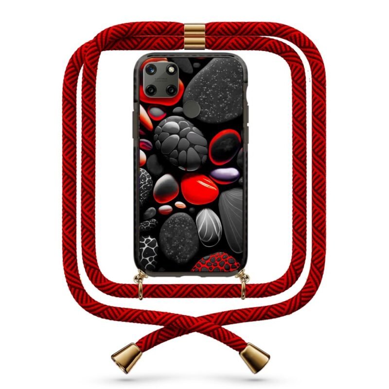 Stones θήκη με κορδόνι & σχέδιο 9881 για Realme C25Y