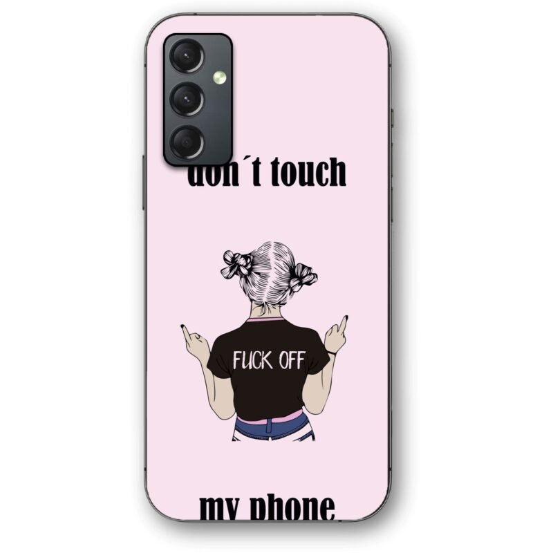 Don't touch my phone θήκη κινητού 91366 για Galaxy A15