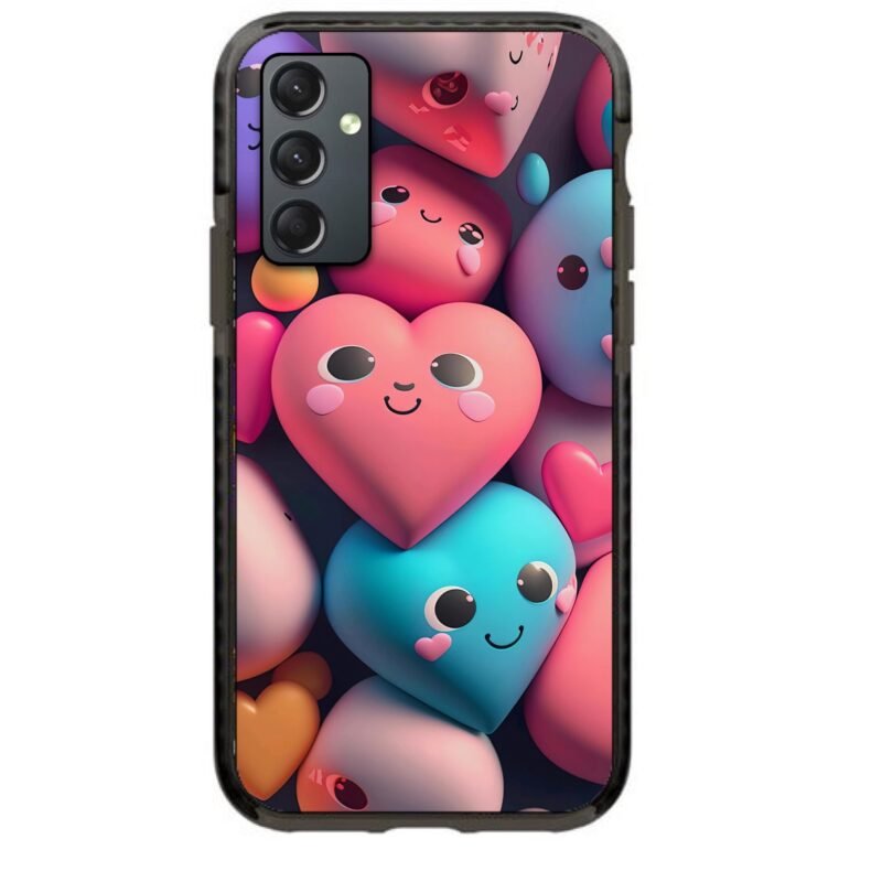 Smiley hearts θήκη κινητού 91608 γιά Galaxy A25