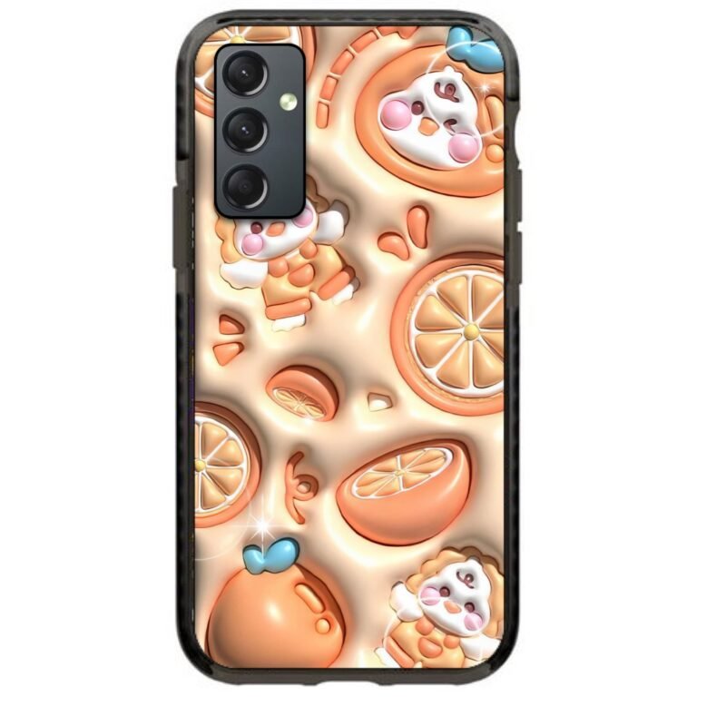 3d orange θήκη κινητού 91651 γιά Galaxy A25