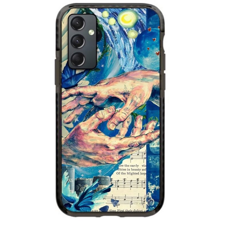 Touching hands θήκη κινητού 91869 γιά Galaxy A25
