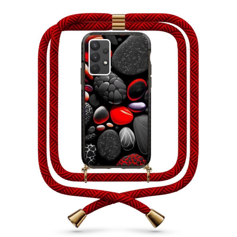 Stones θήκη με κορδόνι & σχέδιο 9881 για Galaxy A32 4G