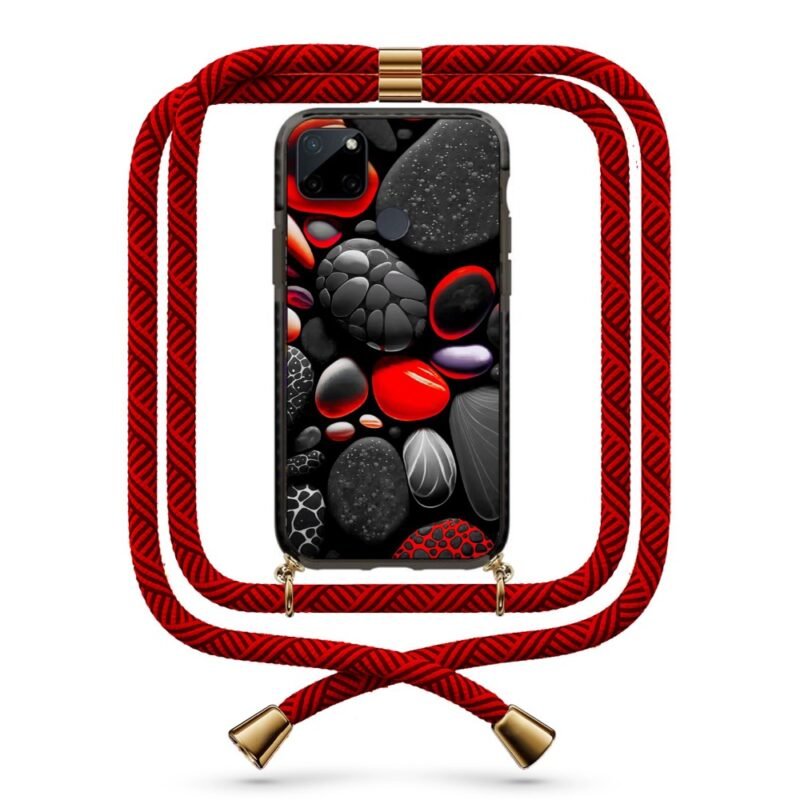 Stones θήκη με κορδόνι & σχέδιο 9881 για Realme C21Y