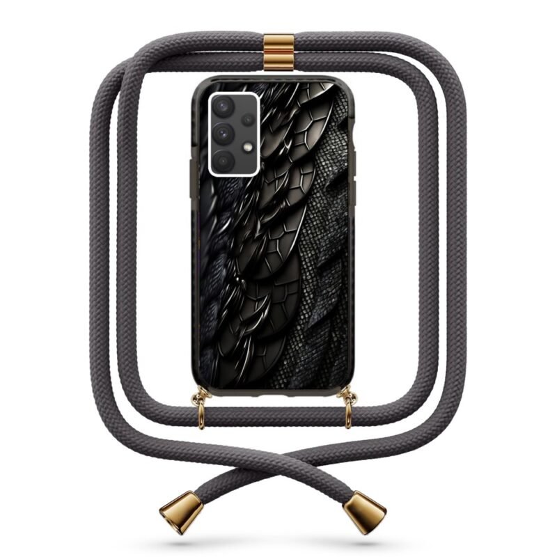 Dark abstract θήκη με κορδόνι & σχέδιο 9882 για Galaxy A32 4G