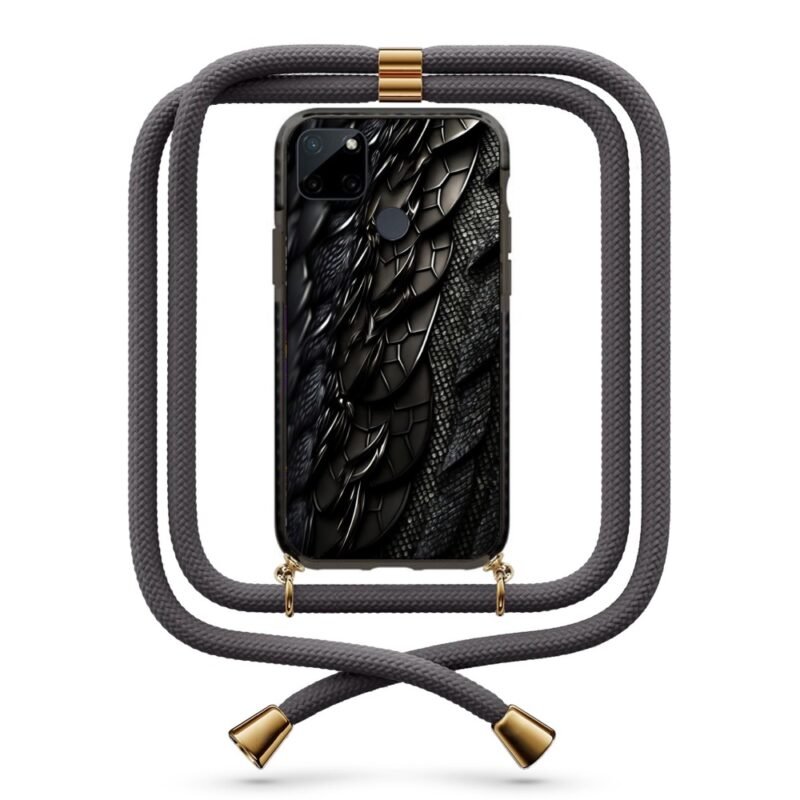 Dark abstract θήκη με κορδόνι & σχέδιο 9882 για Realme C21Y