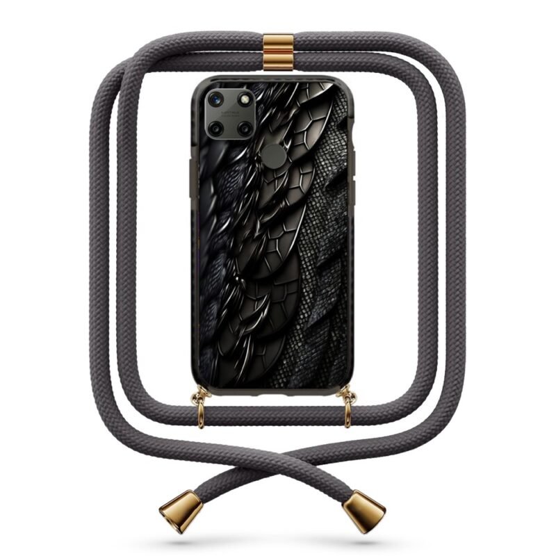 Dark abstract θήκη με κορδόνι & σχέδιο 9882 για Realme C25Y