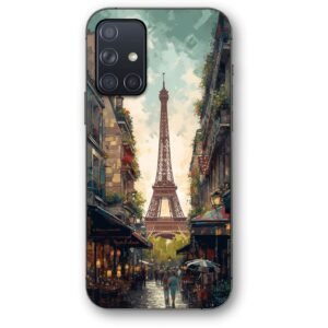 Eiffel tower θήκη κινητού 91179 για Galaxy A71
