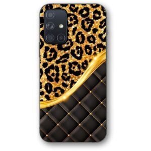 Leopard print elegant θήκη κινητού 91198 για Galaxy A71