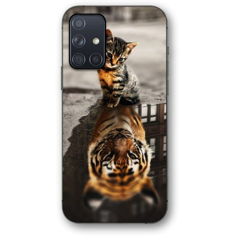 Tiger cat θήκη κινητού 91265 για Galaxy A71