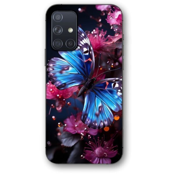 Butterfly flowers θήκη κινητού 91330 για Galaxy A71