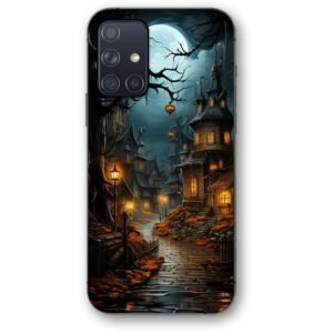 Spooky town θήκη κινητού 91348 για Galaxy A71