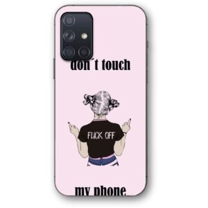 Don't touch my phone θήκη κινητού 91366 για Galaxy A71