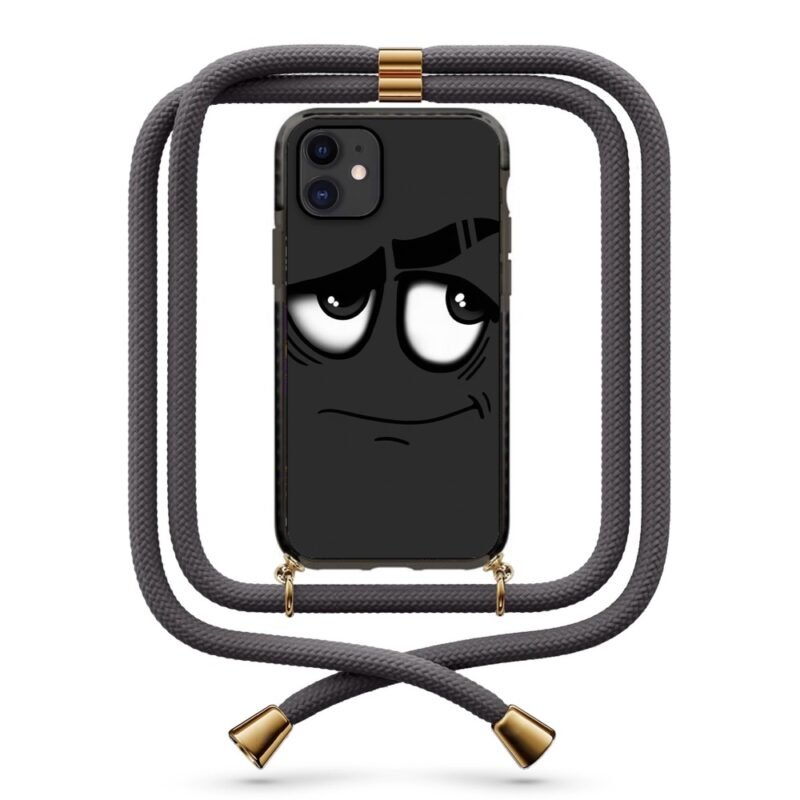 Dark face θήκη κινητού με κορδόνι 9883 γιά iPhone 12