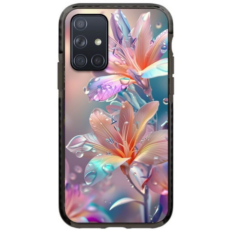 Waterdrop flower θήκη κινητού 91671 γιά  Galaxy A71