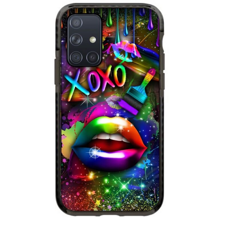 Xoxo lips θήκη κινητού 91729 γιά  Galaxy A71