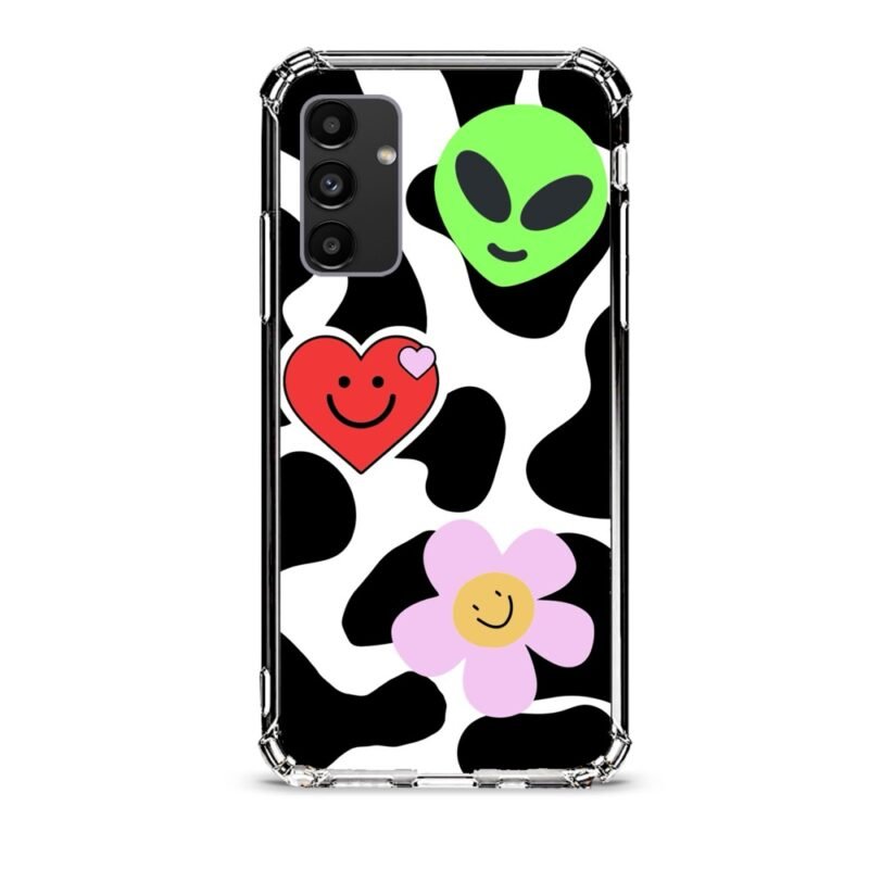 Smiley faces θήκη διάφανη & σχέδιο  d1073 γιά Galaxy A15