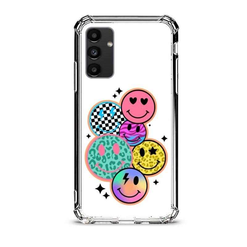 Smilies θήκη διάφανη & σχέδιο  d1096 γιά Galaxy A15