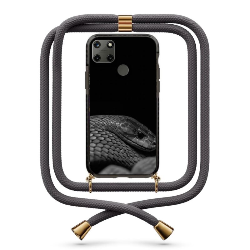 Snake θήκη με κορδόνι & σχέδιο 9884 για Realme C25Y