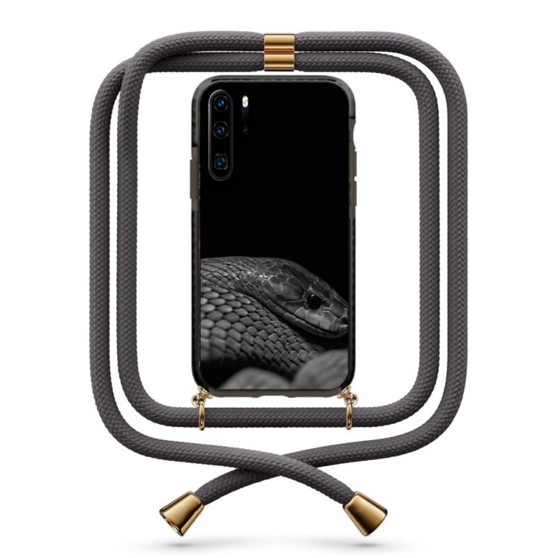 Snake θήκη με κορδόνι & σχέδιο 9884 για Huawei P30 Pro
