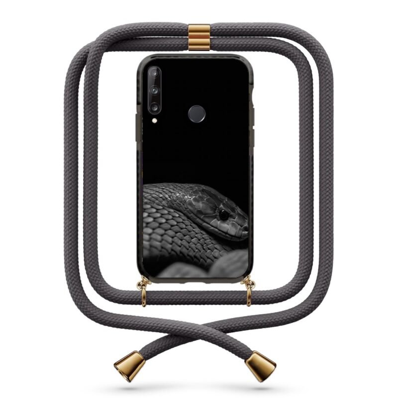 Snake θήκη με κορδόνι & σχέδιο 9884 για Huawei P40 Lite E