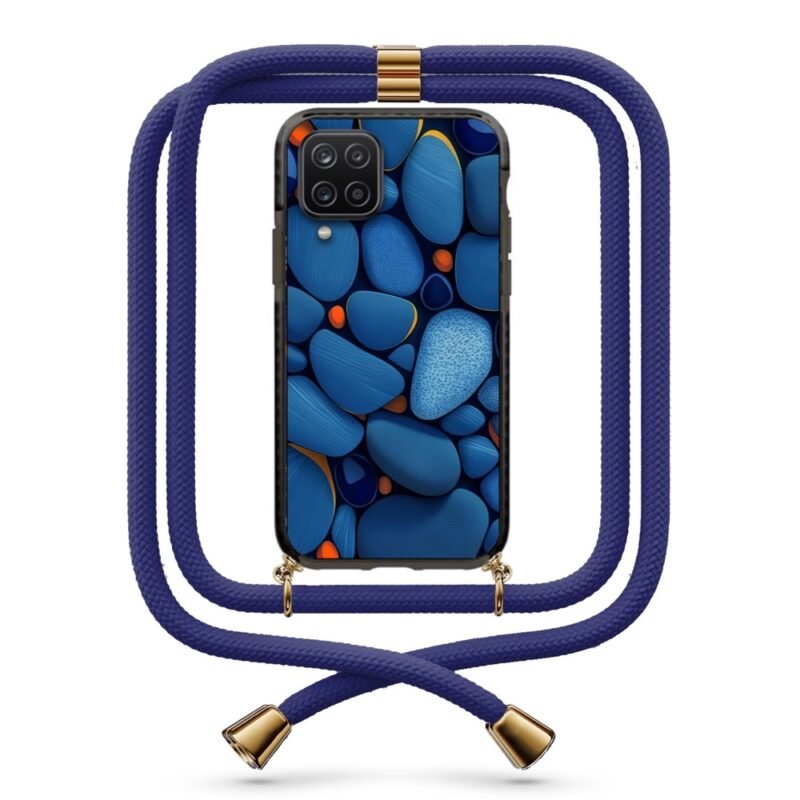 Stones θήκη με κορδόνι & σχέδιο 9840 για Galaxy A12