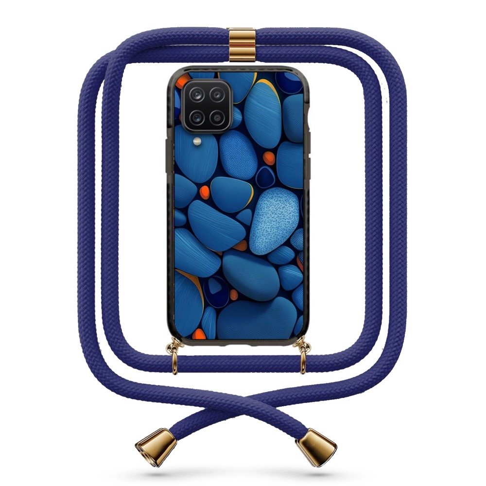 Stones θήκη με κορδόνι & σχέδιο 9840 για Galaxy A12